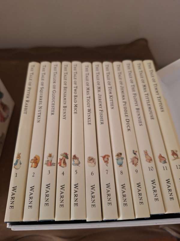THE WORLD OF PETER RABBIT BOOKS  BOX 1  (1-13) BOX 2 (14-23 )